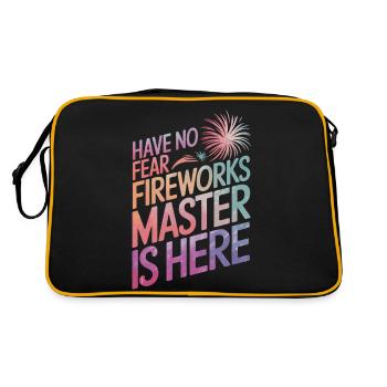 Pyrotechnics Fireworks Pyrotechnics - Retro Bag - black/gold - Back