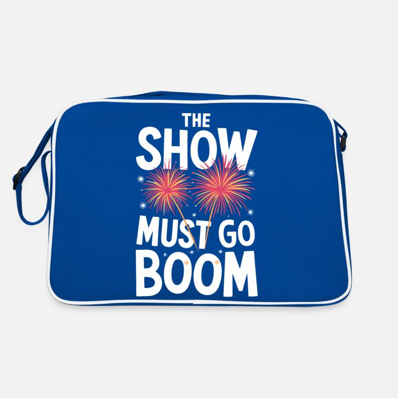 Pyrotechnics Fireworks Pyrotechnics Retro Bag