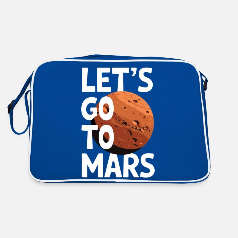 Mars Planète Planète Système Solaire Sac Retro
