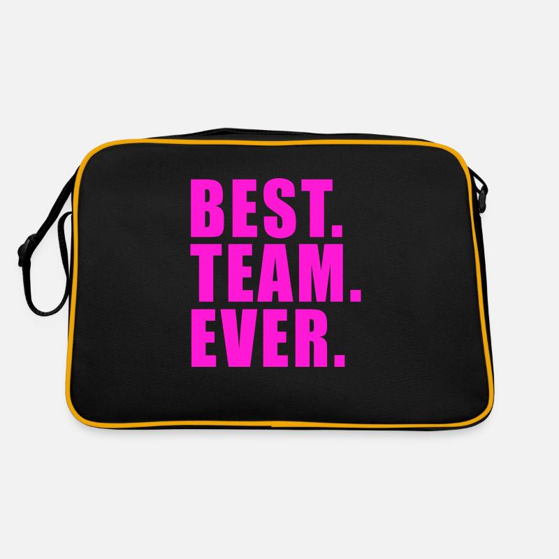 BEST TEAM EVER GIFT WORK GROUP CLUB GROUP Retro Bag