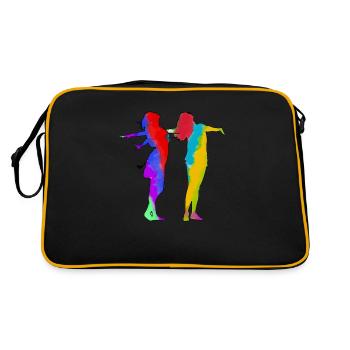 Unity - Retro Bag - black/gold - Back
