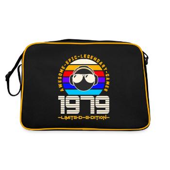 1979 - Retro Bag - black/gold - Back