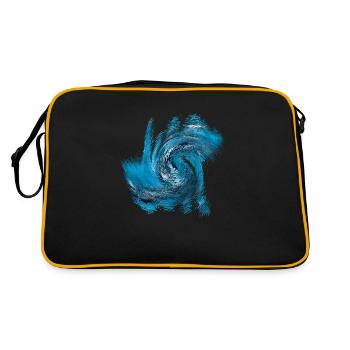 swirl - Retro Bag - black/gold - Back