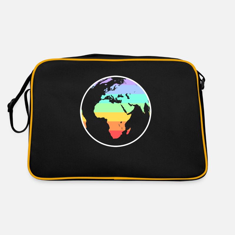 Rainbow world Retro Bag