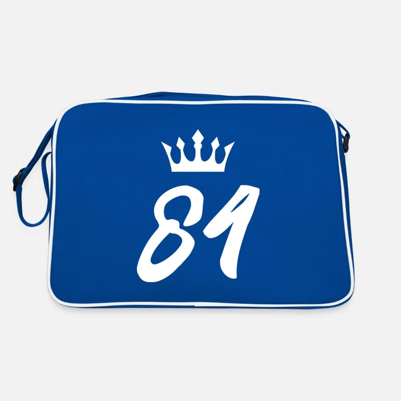 84 Couronne numérique Sac Retro
