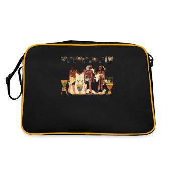 epoque Pharaon - Sac Retro - noir/or - Dos