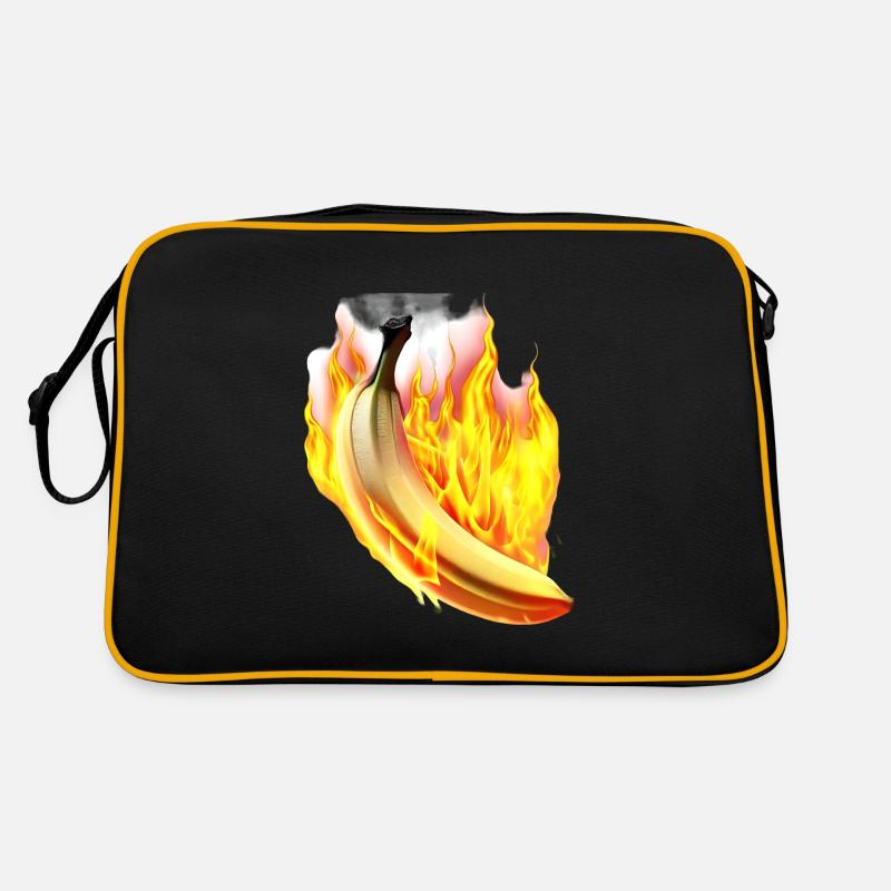Burning banana Retro Bag