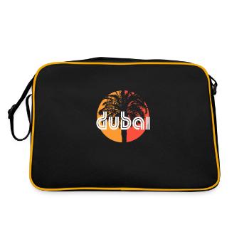 Dubaï Émirats arabes unis Émirats arabes unis Vacances artistiques - Sac Retro - noir/or - Dos