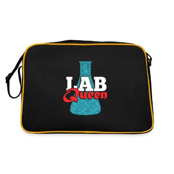 Lab Queen Labor Chemistry Science Chemistry - Sac Retro - noir/or - Dos
