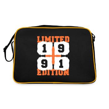 1991 Birthday 31 Years Limited Edition - Retro Bag - black/gold - Back