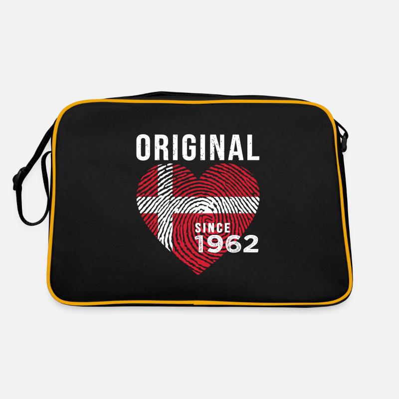 Geburtstag 1962 Original seit 1962 Dänemark Retro Tasche