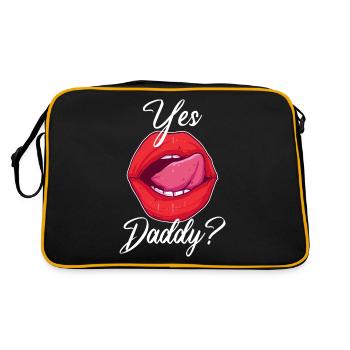 Le papa de Yes ? Sexy BDSM et cadeau de bondage pour - Sac Retro - noir/or - Dos