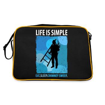 Ramoneur Ramoneur - Sac Retro - noir/or - Dos