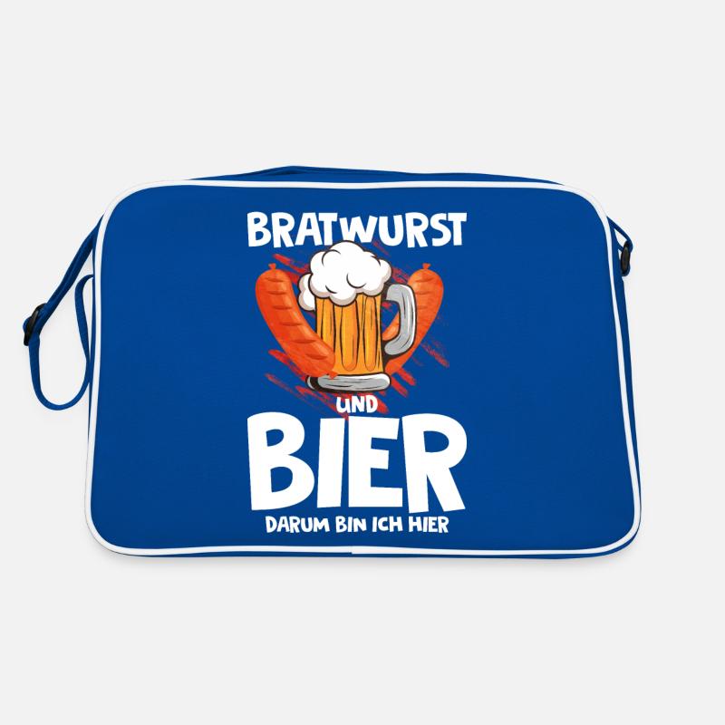 Bratwurst as a gift Retro Bag