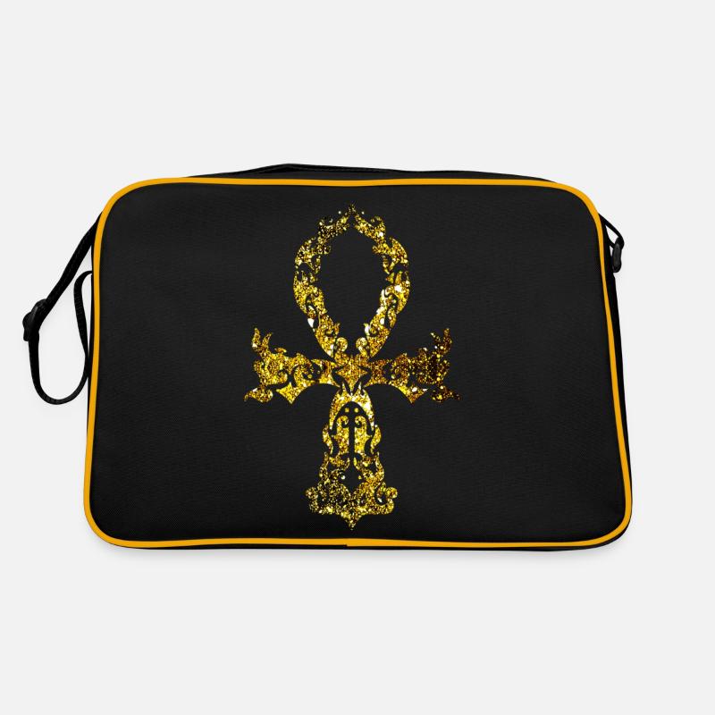Cosmic Ankh - Gold Version Retro Bag
