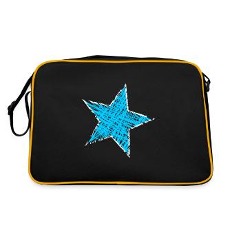 STAR. STARS. STAR. STARS. FEAST. ANNIVERSARY - Retro Bag - black/gold - Back