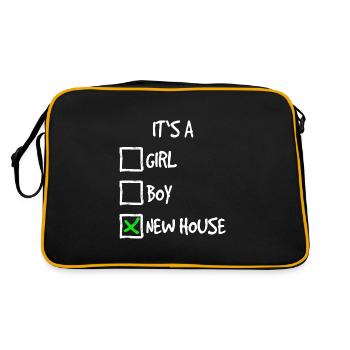 Fier nouveau propriétaire - Sac Retro - noir/or - Dos