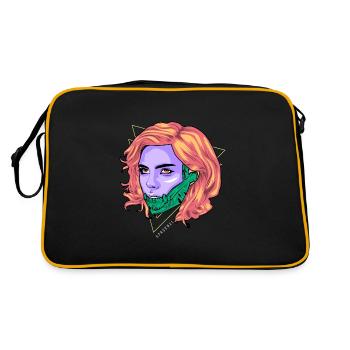 Cyborg Supérieur - Sac Retro - noir/or - Dos