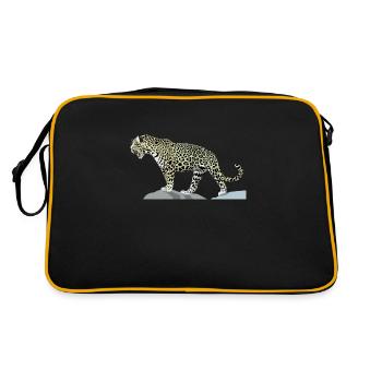 jaguar - Sac Retro - noir/or - Dos