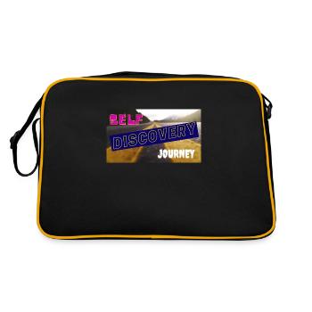 Self DiscoveryJourney - Retro Bag - black/gold - Back