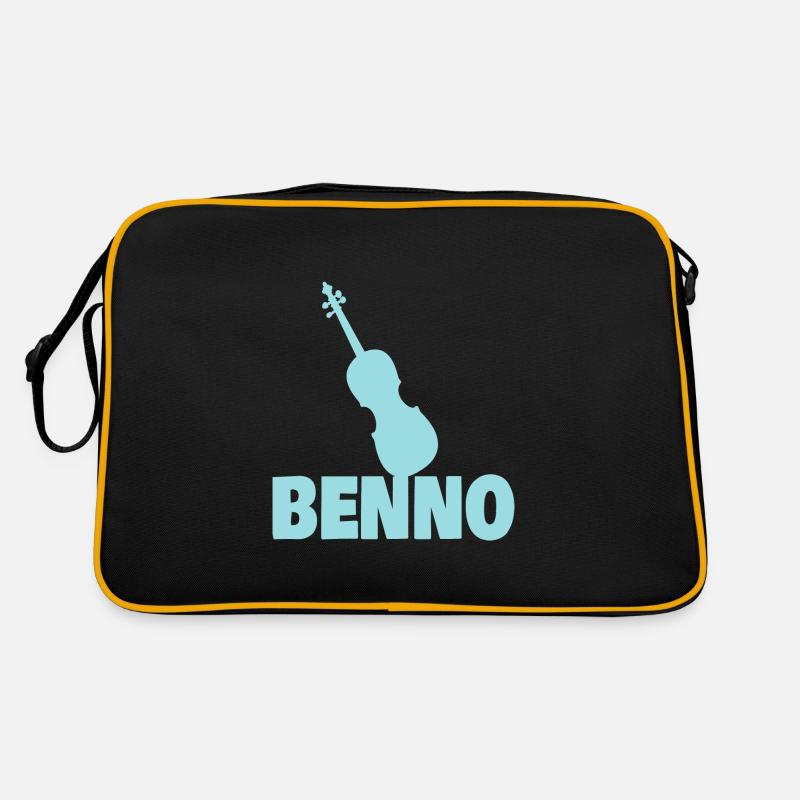 Benno als Bratsche Retro Tasche