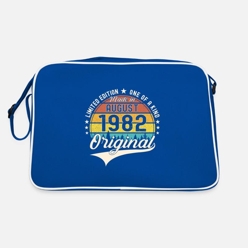 Original Août 1982 40th Birthday Gift Fun Sac Retro