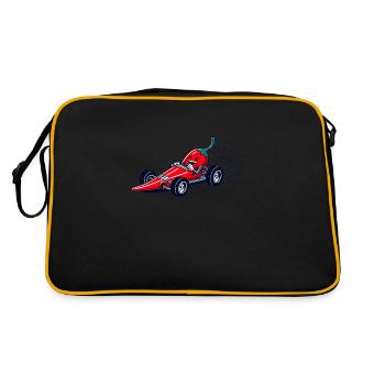 Speedy Pepper Takes the Lead - Retro Bag - black/gold - Back