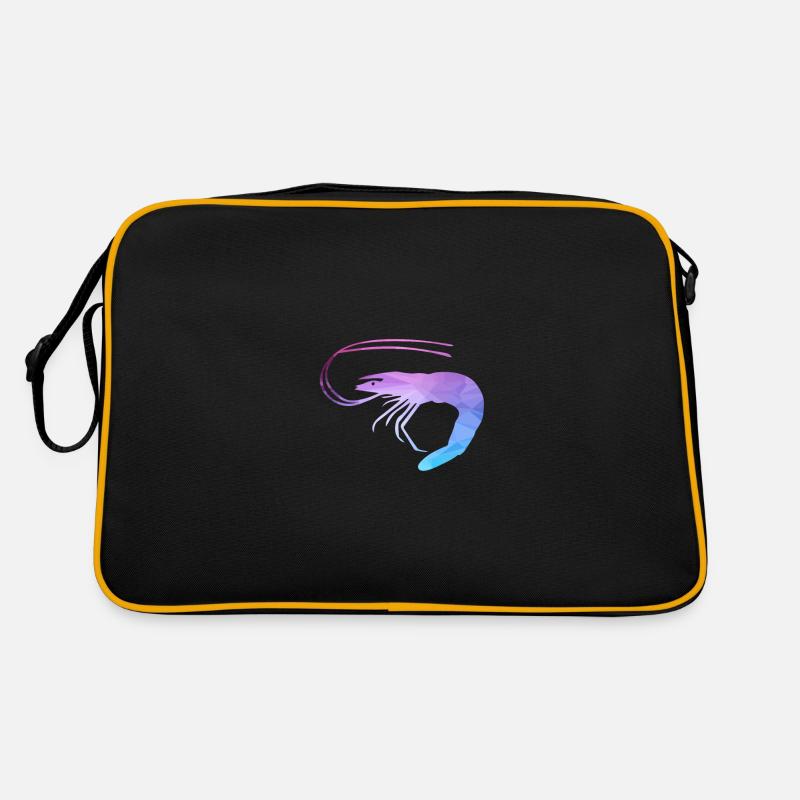 Polygone de crevettes Sac Retro