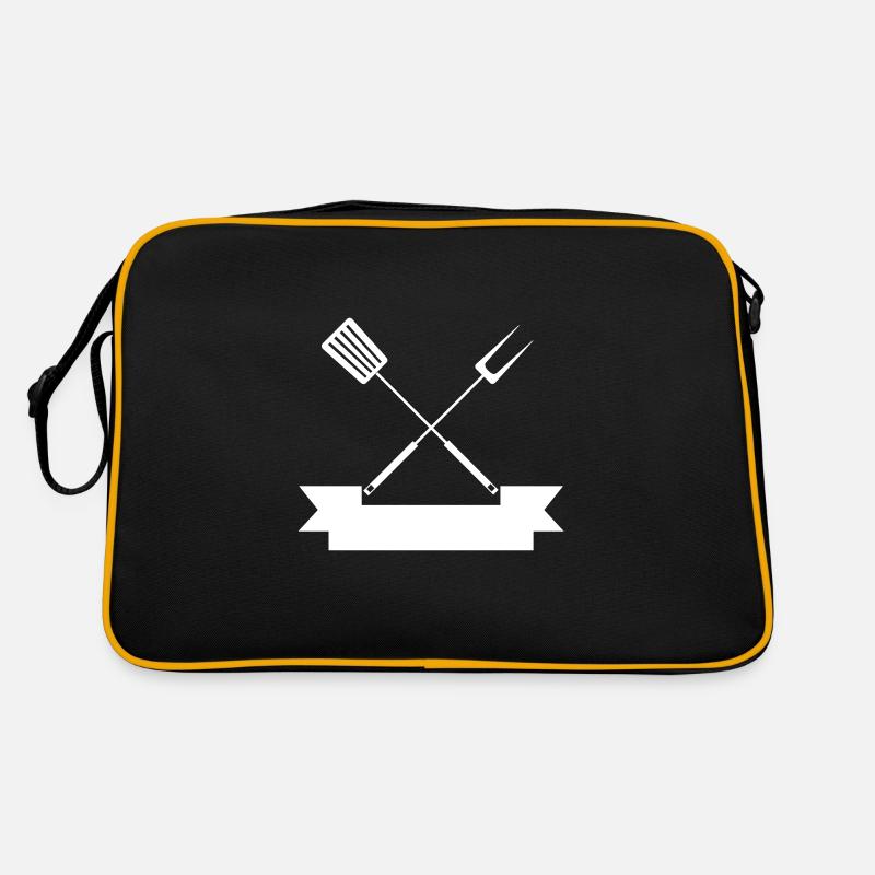 Tools Logo Grilling Retro Bag