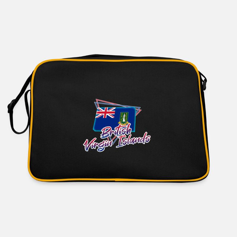 British Virgin Islands Retro Bag