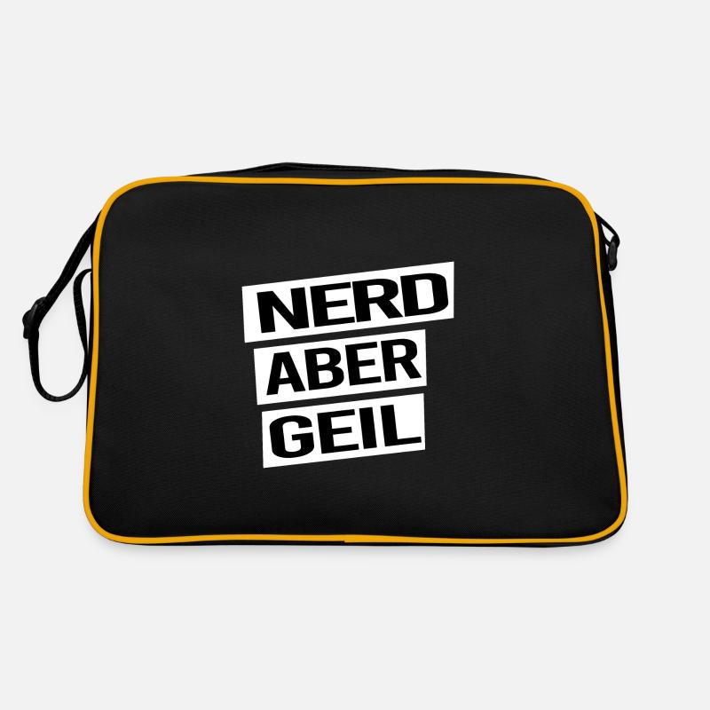 administrator IT abteilung computer nerd aber geil Retro Tasche