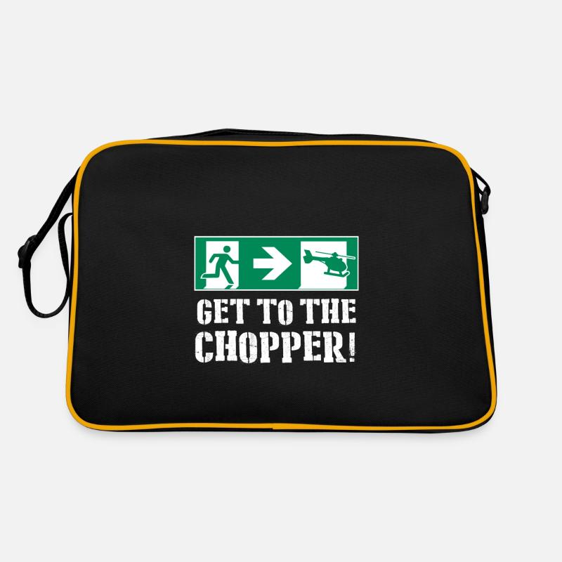 Get To The Chopper! Retro Bag