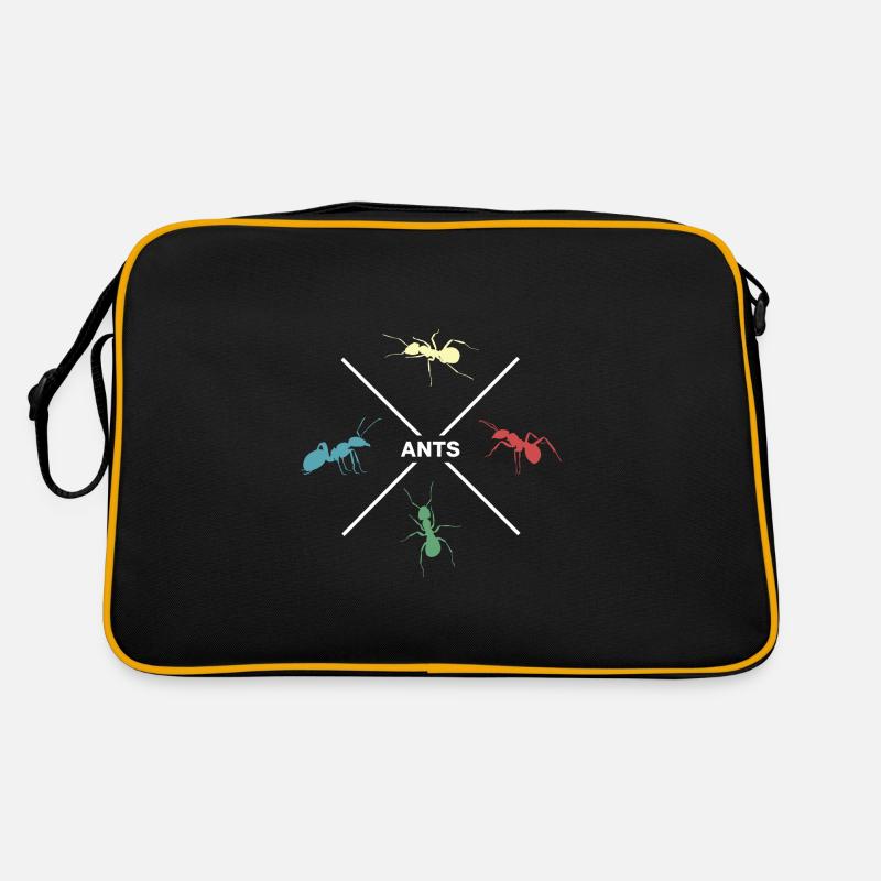 Fourmi ma colonie de fourmis « rétro-ant » Sac Retro