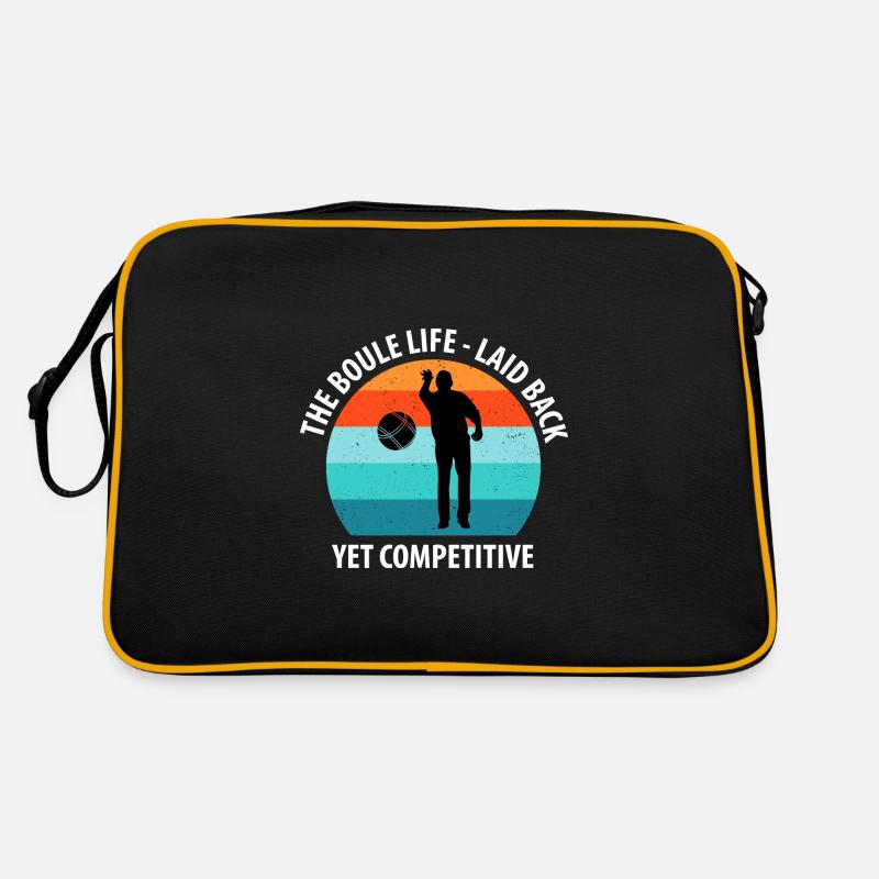 Boule Pétanque Boccia Boules Sac Retro