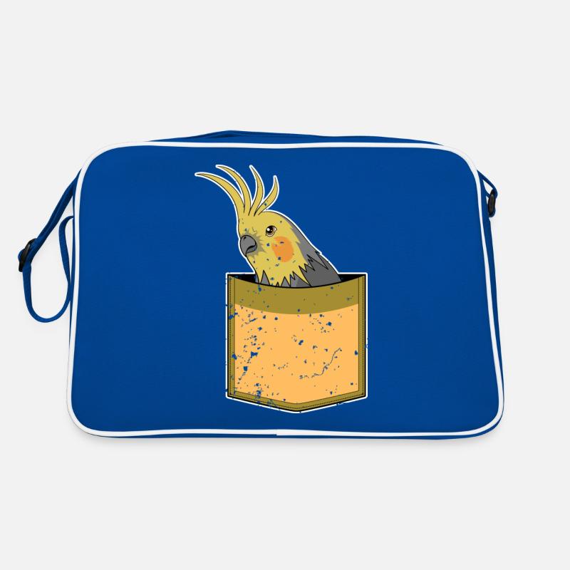 Perroquet Oiseau Cadeau Coffre Sac Nymphe Perruche Sac Retro