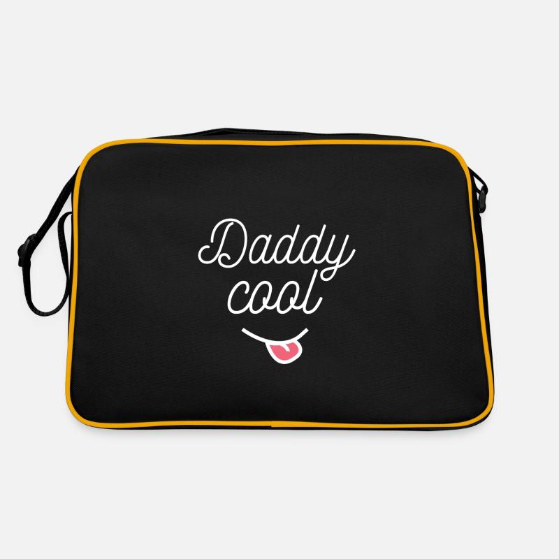 DADDY COOL pulls THE LANGUE humor gift idea Retro Bag