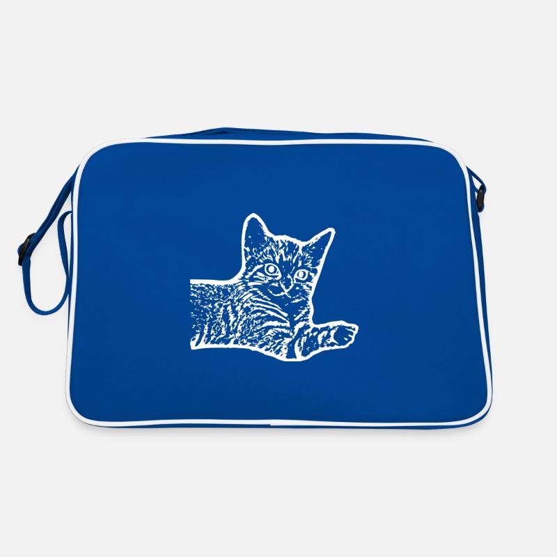 Chat chat chaton Sac Retro