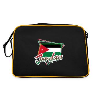 Jordanie - Sac Retro - noir/or - Dos