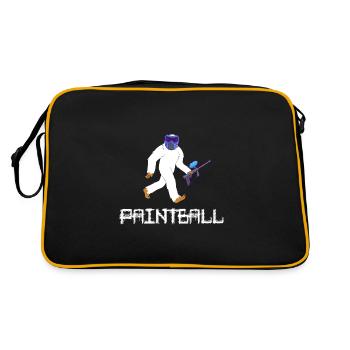 paintball gotcha joueur de paintball - Sac Retro - noir/or - Dos