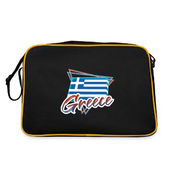 Greece - Retro Bag - black/gold - Back