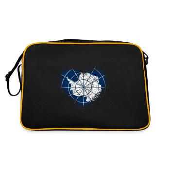 Antarctique - Sac Retro - noir/or - Dos
