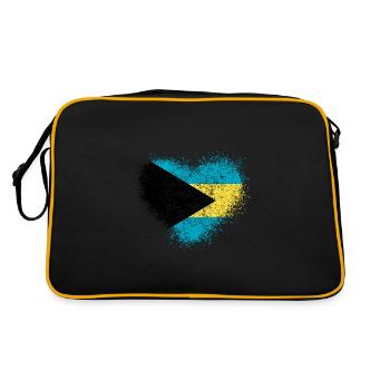 Bahamas - Sac Retro - noir/or - Dos