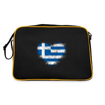 Greece - Retro Bag - black/gold - Back