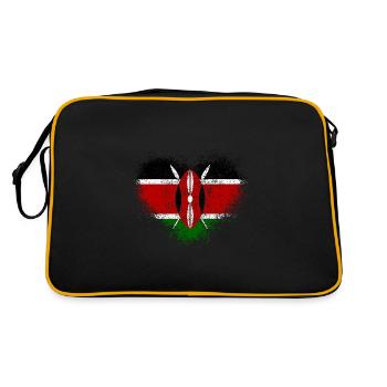 Kenya - Sac Retro - noir/or - Dos