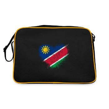 Namibia - Retro Bag - black/gold - Back