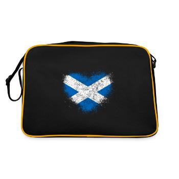 Ecosse - Sac Retro - noir/or - Dos