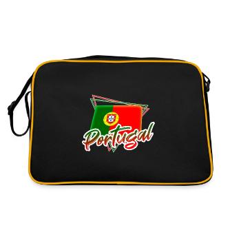 Portugal - Sac Retro - noir/or - Dos