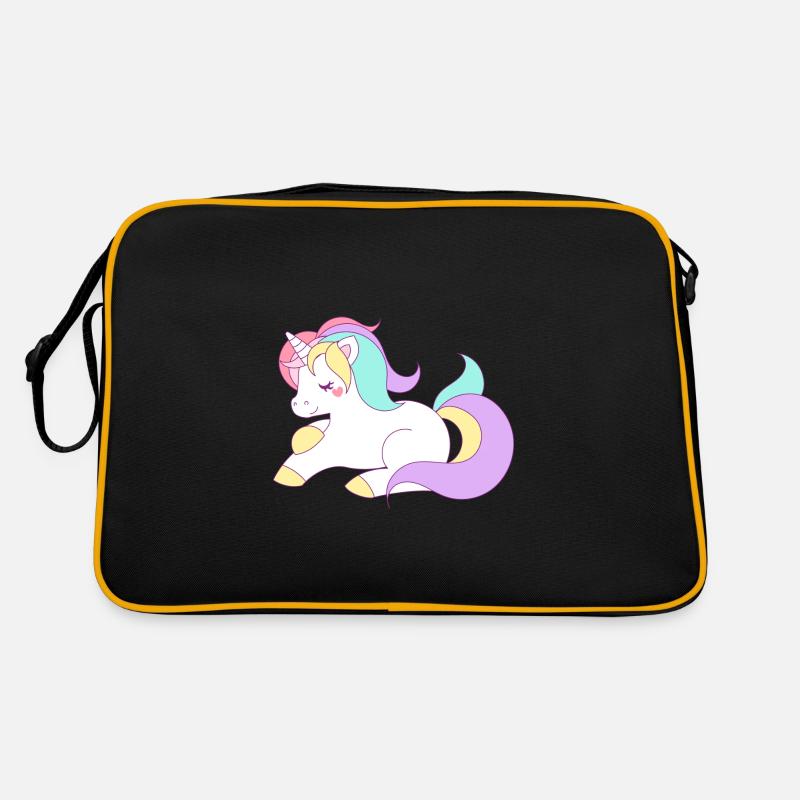 Licorne licorne douce Sac Retro