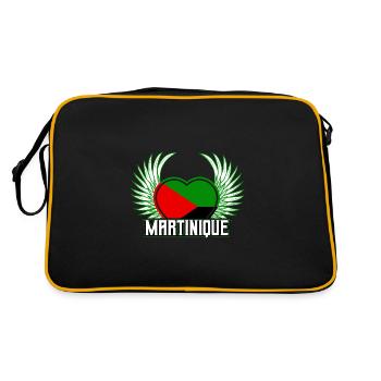 Martinique - Sac Retro - noir/or - Dos