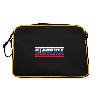 Slovakia - Retro Bag - black/gold - Back